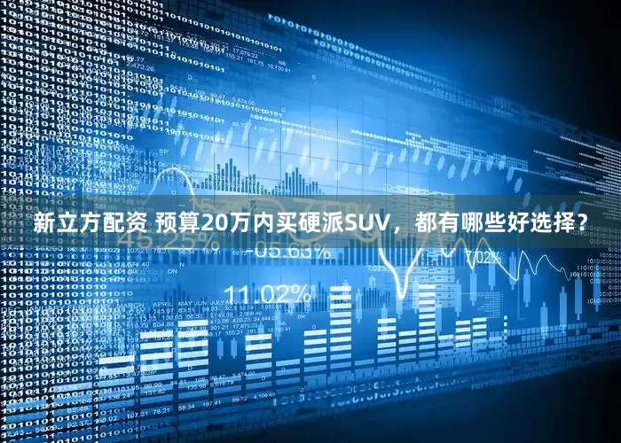 新立方配资 预算20万内买硬派SUV，都有哪些好选择？